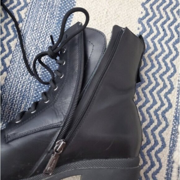 Rare Blondo Waterproof "Novella" Winter Combat Lace-up Boots- 7.5W- Limited ED. - Picture 6 of 16